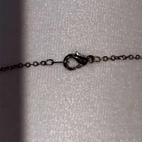 Flip flop pendant & chain Rhinestones - Picture 4 of 4